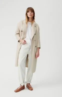 American Vintage Women'S Coat Dadoulove Greige Fashion