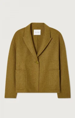American Vintage Women'S Coat Dadoulove Camel Melange Store