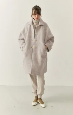 American Vintage Women'S Coat Roly Heather Grey Online