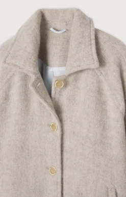 American Vintage Women'S Coat Roly Heather Grey Online