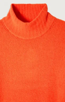 American Vintage Women'S Dress Domy Fluorescent Orange Clearance