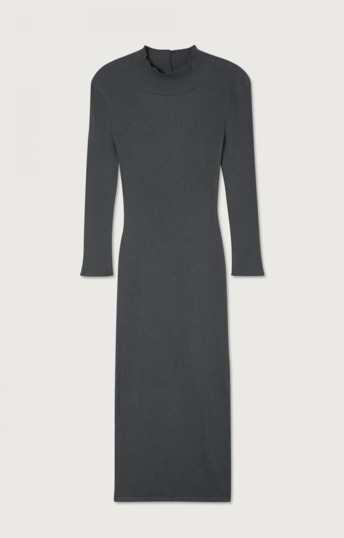 American Vintage Women'S Dress Piwik Charcoal Melange Fashion