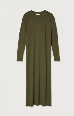 American Vintage Women'S Dress Rowkow Khaki Hot