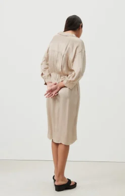 American Vintage Women'S Dress Shaning Ecru Hot