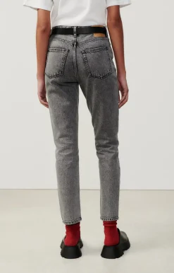 American Vintage Women'S Fitted Jeans Yopday Salt And Pepper Online