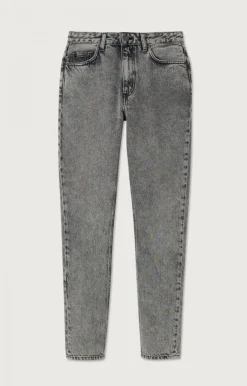 American Vintage Women'S Fitted Jeans Yopday Salt And Pepper Online
