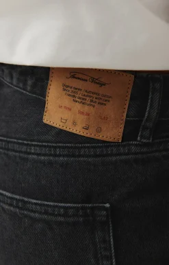American Vintage Women'S Fitted Jeans Yopday Black Salt And Pepper Clearance