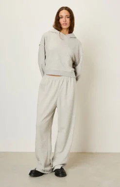 American Vintage Women'S Hoodie Ganow Light Grey Melange Best