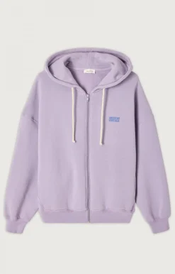 American Vintage Women'S Hoodie Izubird Vintage Wisteria Online