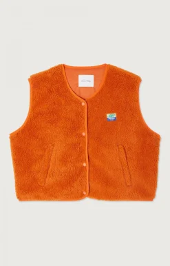 American Vintage Women'S Jacket Hoktown Flash Orange Shop