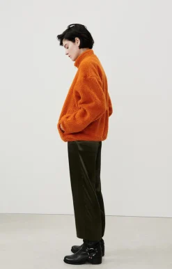 American Vintage Women'S Jacket Hoktown Flash Orange Discount