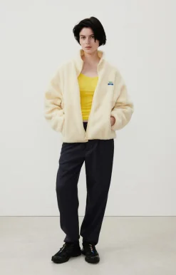 American Vintage Women'S Jacket Hoktown Ecru Cheap