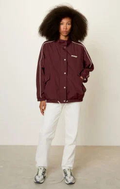 American Vintage Women'S Jacket Ikino Syrah Store