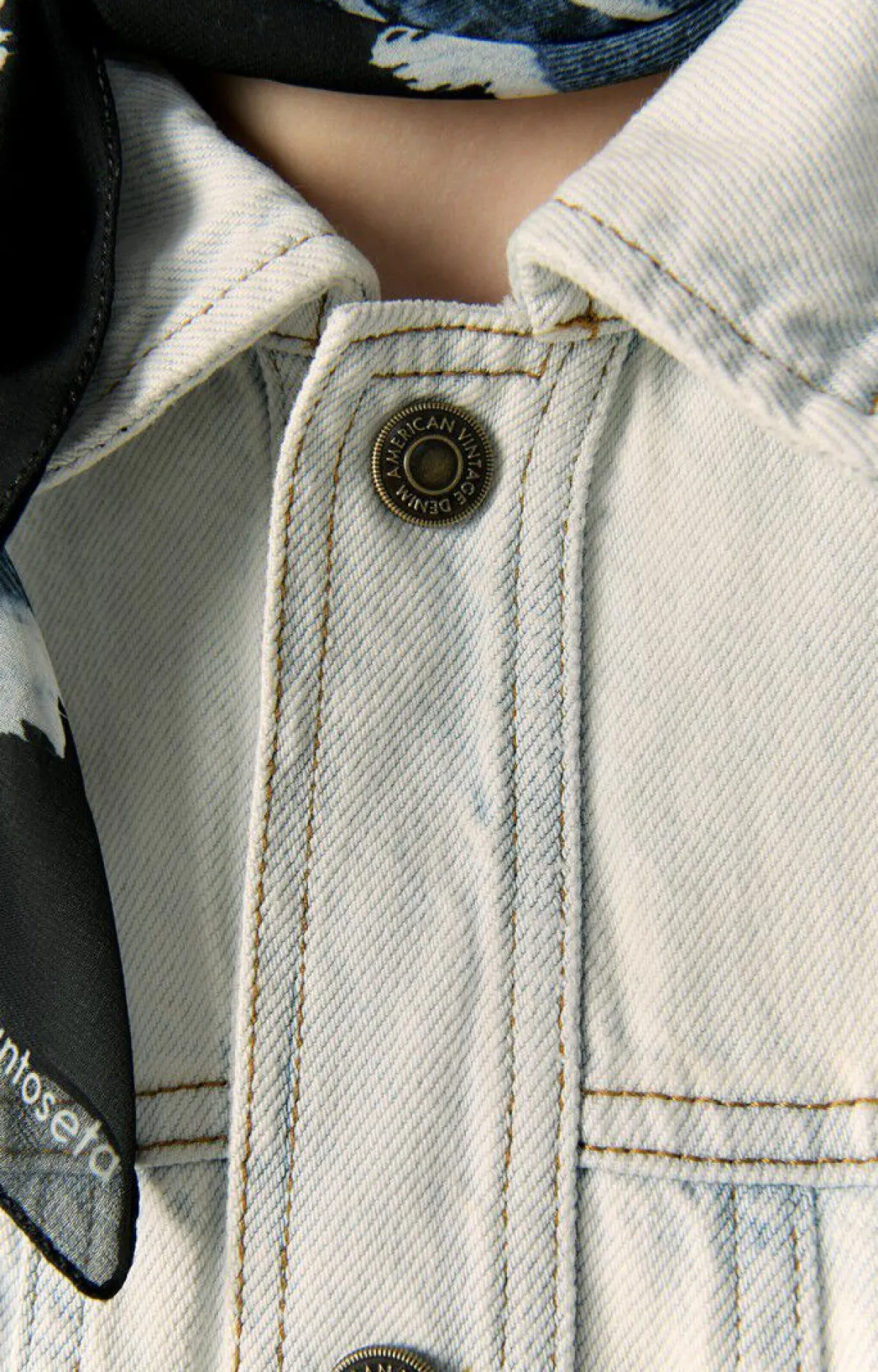 American Vintage Women'S Jacket Joybird Super Bleached Hot