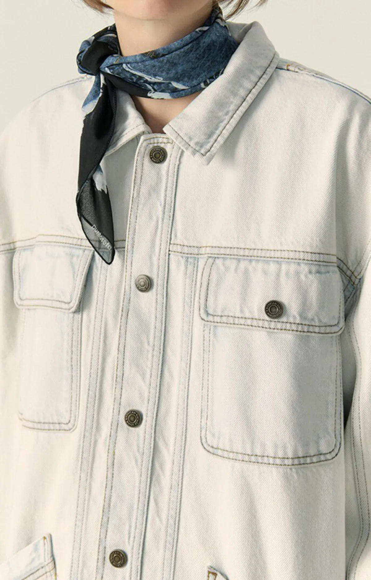 American Vintage Women'S Jacket Joybird Super Bleached Hot