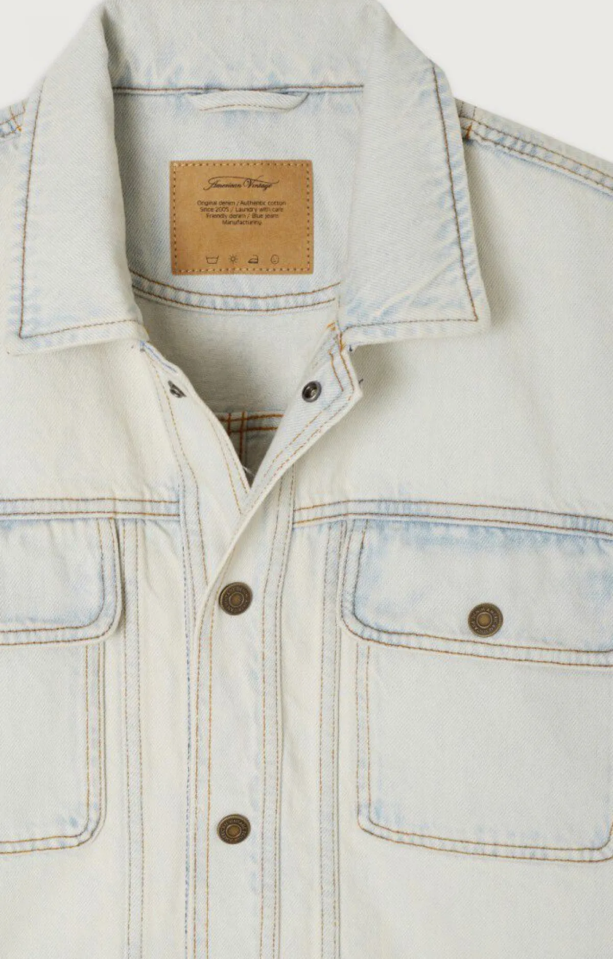 American Vintage Women'S Jacket Joybird Super Bleached Hot