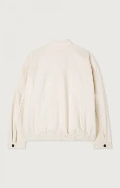 American Vintage Women'S Jacket Spywood Ecru Flash Sale