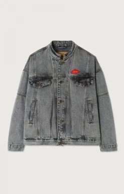 American Vintage Women'S Jacket Yopday Salt And Pepper Best Sale
