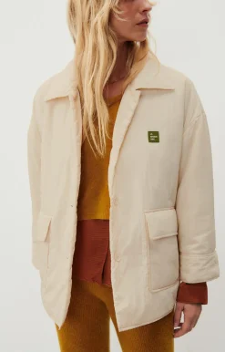American Vintage Women'S Jacket Zotcity Ecru Fashion