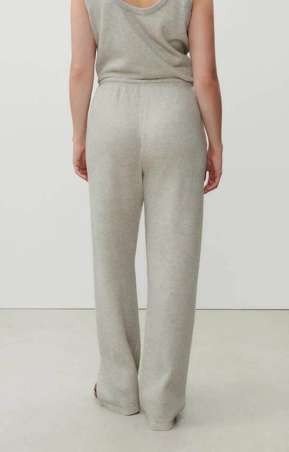 American Vintage Women'S Joggers Givston Heather Grey New