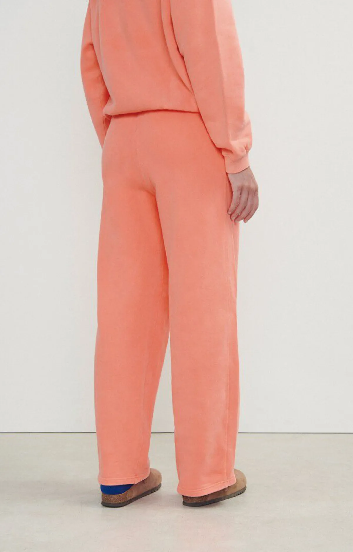 American Vintage Women'S Joggers Izubird Fluorescent Orange Fashion