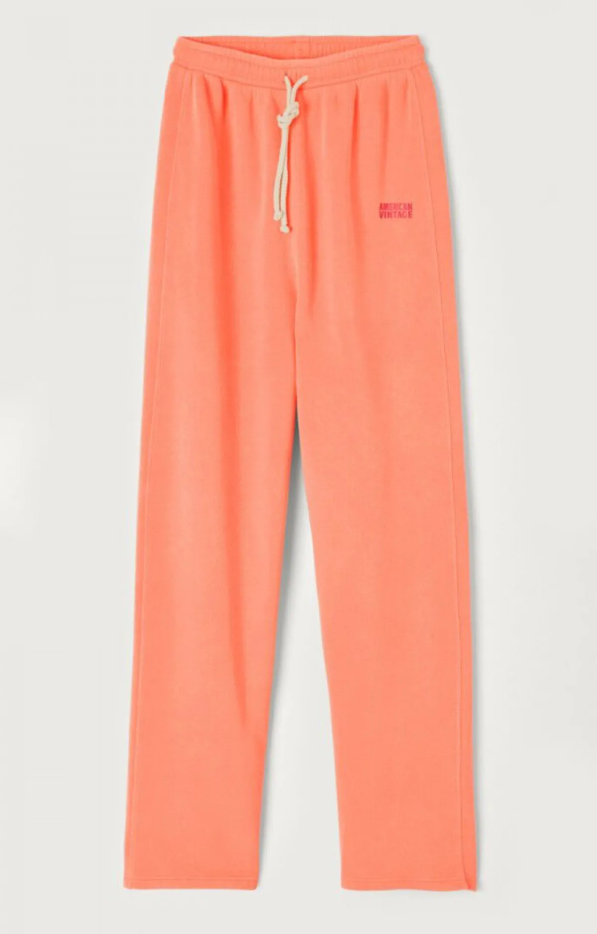 American Vintage Women'S Joggers Izubird Fluorescent Orange Fashion