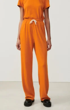 American Vintage Women'S Joggers Ypawood Melange Pumpkin Discount