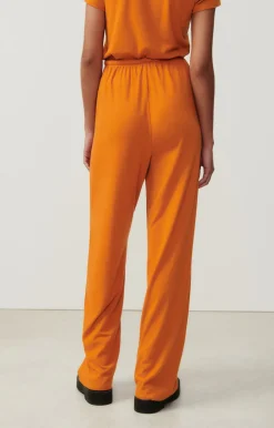 American Vintage Women'S Joggers Ypawood Melange Pumpkin Discount