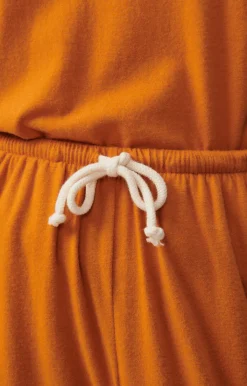American Vintage Women'S Joggers Ypawood Melange Pumpkin Discount