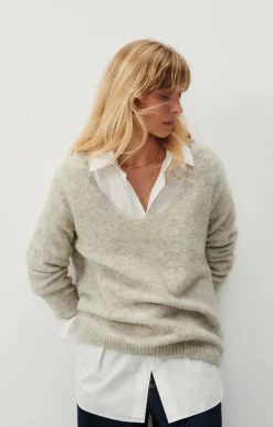 American Vintage Women'S Jumper Cikoya Polar Melange Cheap