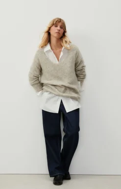 American Vintage Women'S Jumper Cikoya Polar Melange Cheap
