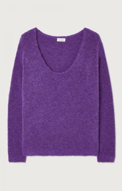 American Vintage Women'S Jumper Cikoya Purple Best