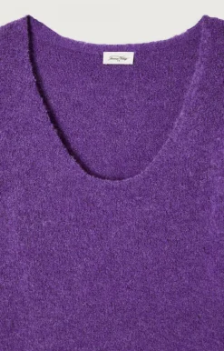 American Vintage Women'S Jumper Cikoya Purple Best
