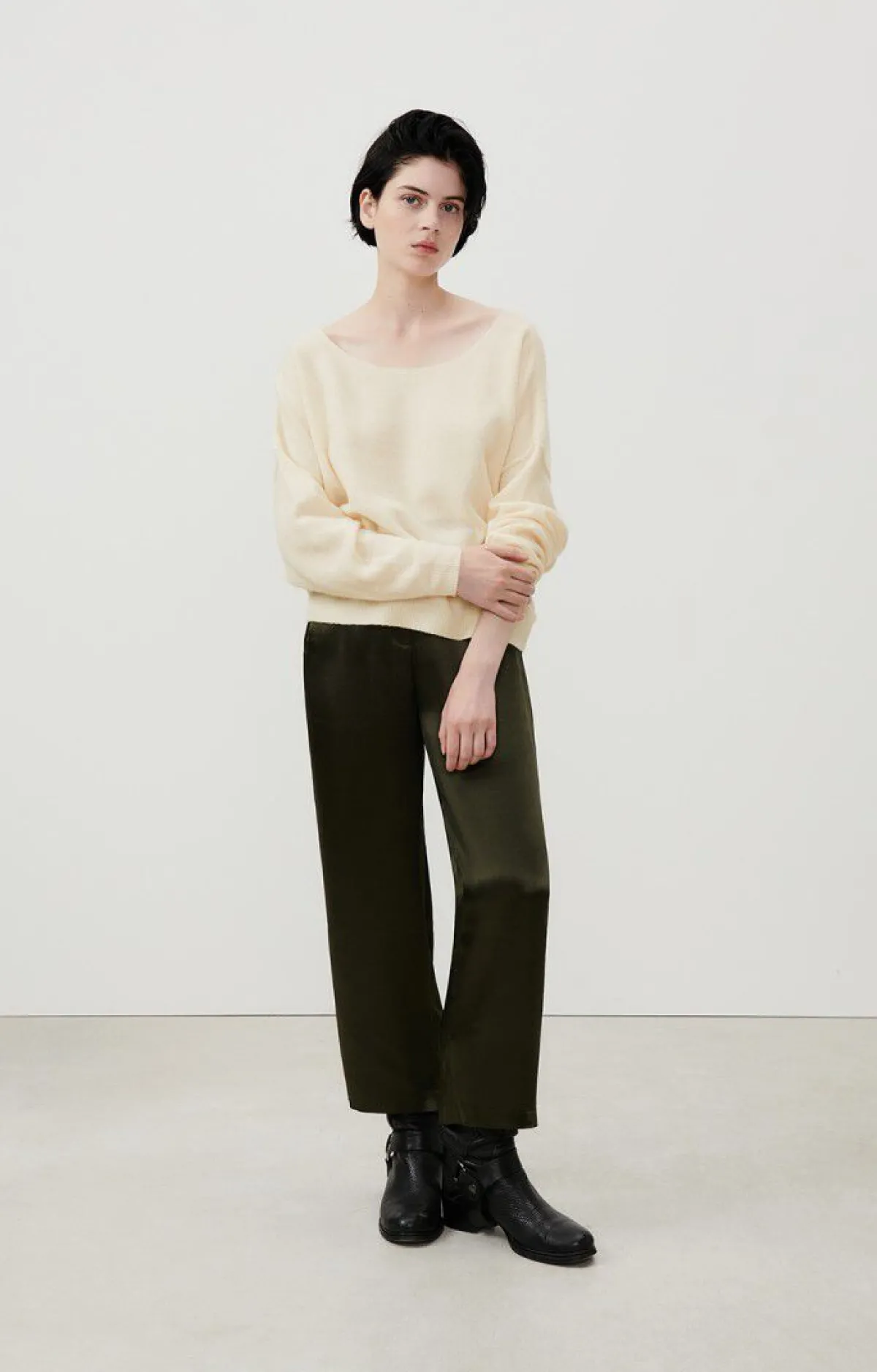 American Vintage Women'S Jumper Damsville Pannacotta Melange Sale