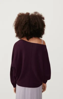 American Vintage Women'S Jumper Damsville Melange Black Moussaka Best Sale