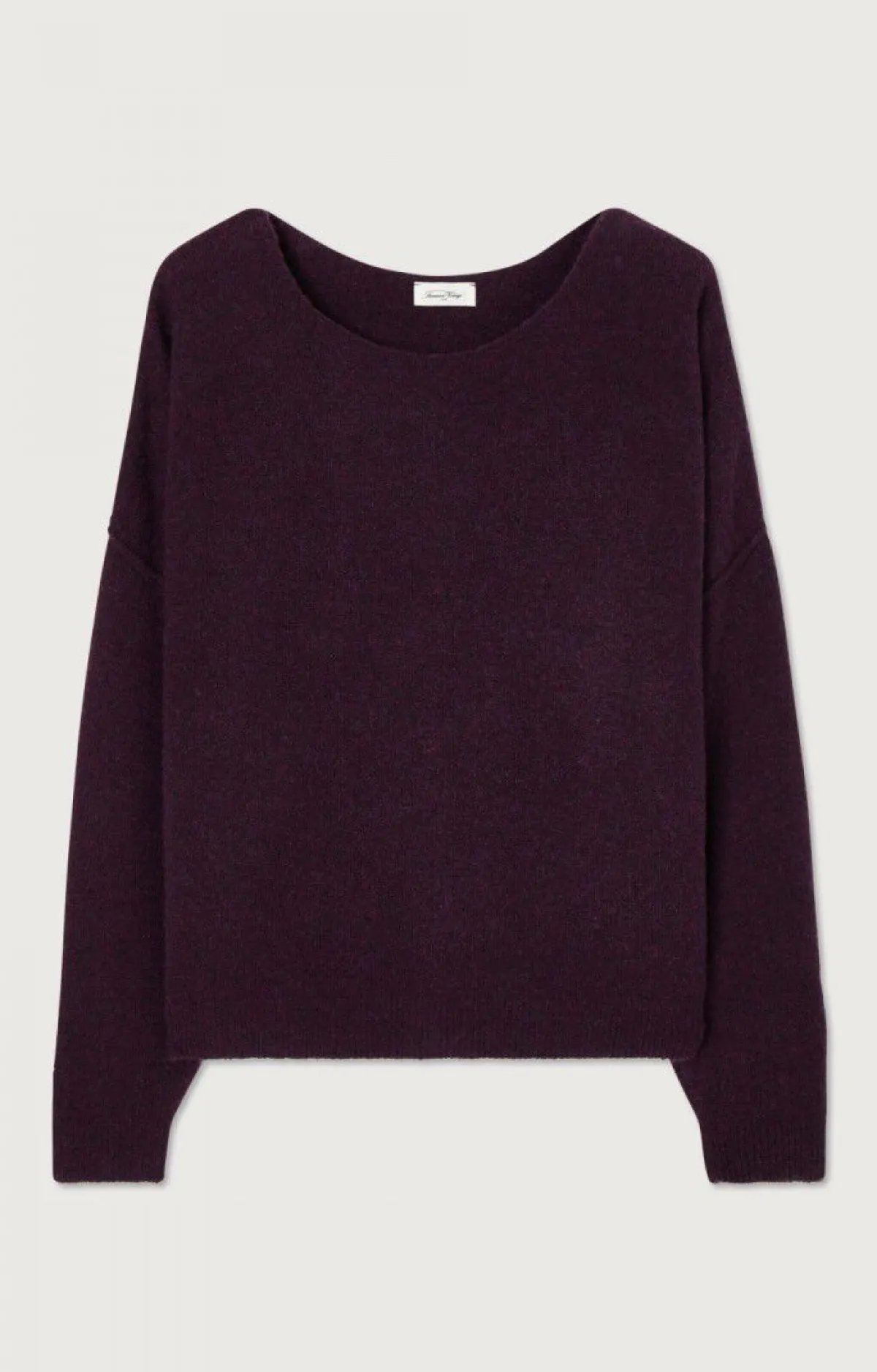 American Vintage Women'S Jumper Damsville Melange Black Moussaka Best Sale
