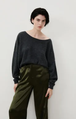 American Vintage Women'S Jumper Damsville Rain Melange Discount