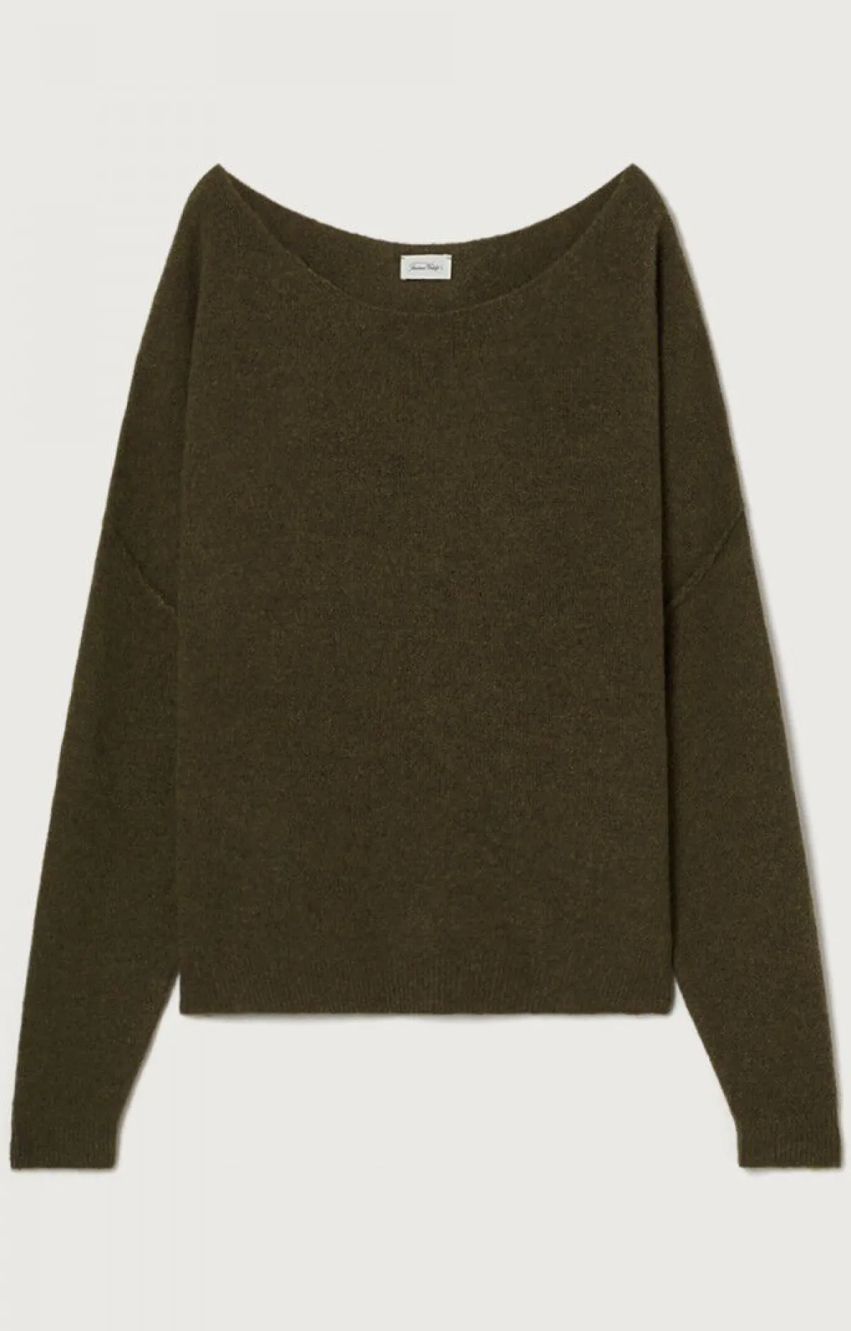 American Vintage Women'S Jumper Damsville Khaki Melange Fashion