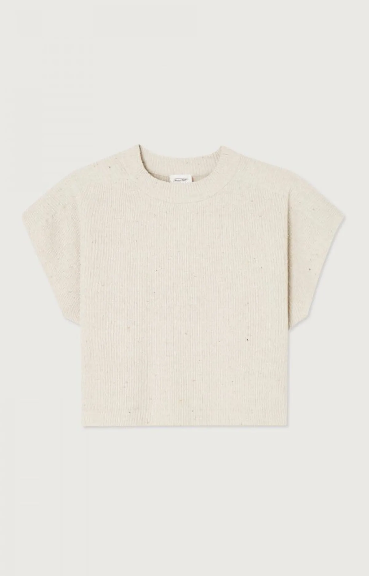 American Vintage Women'S Jumper Dozborow Ecru Melange Clearance