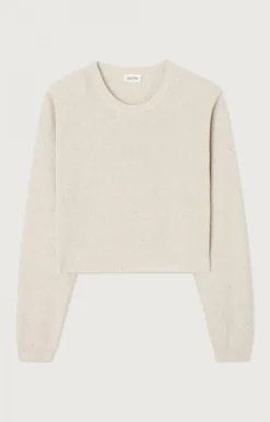 American Vintage Women'S Jumper Dozborow Ecru Melange Discount
