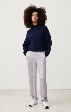 American Vintage Women'S Jumper East Navy Melange New