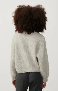 American Vintage Women'S Jumper East Powder Snow Melange Shop