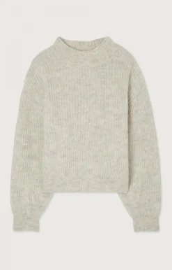 American Vintage Women'S Jumper East Powder Snow Melange Shop