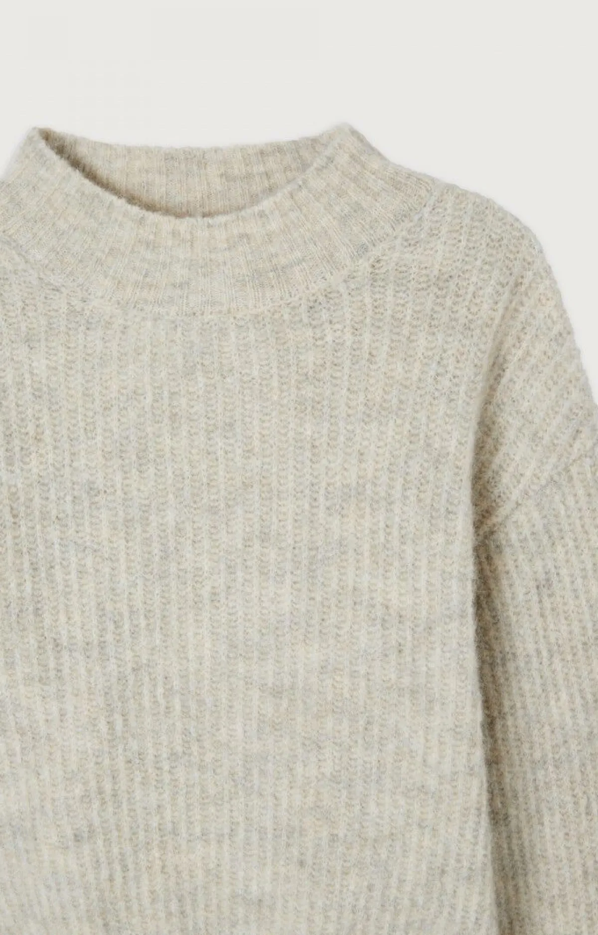 American Vintage Women'S Jumper East Powder Snow Melange Shop