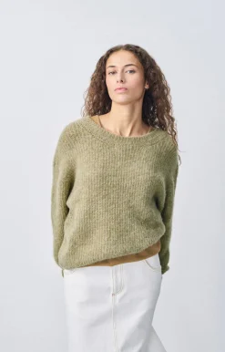 American Vintage Women'S Jumper East Rye Melange Shop