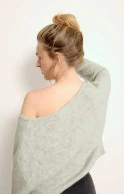 American Vintage Women'S Jumper East Powder Snow Melange Store