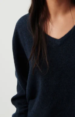 American Vintage Women'S Jumper Razpark Abysse Melange Clearance