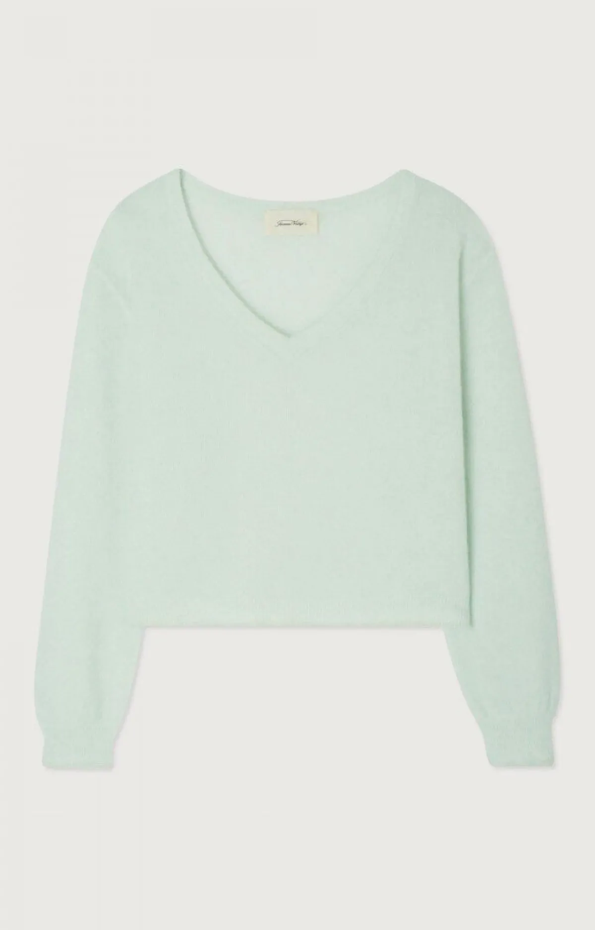 American Vintage Women'S Jumper Razpark Water Green Melange Fashion