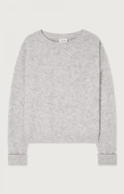 American Vintage Women'S Jumper Vitow Light Grey Melange Cheap