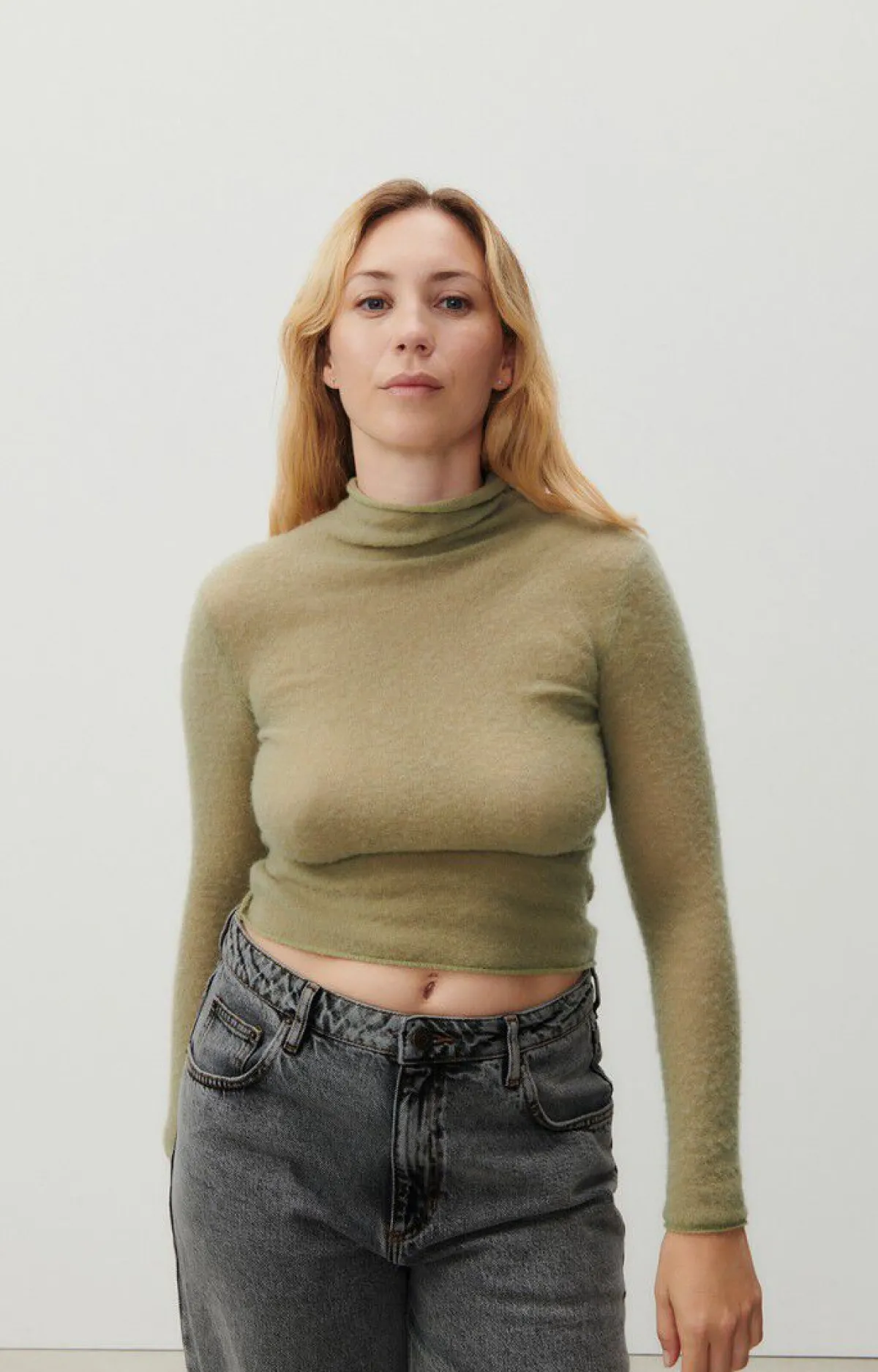 American Vintage Women'S Jumper Xinow Sandstone Cheap